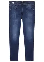 Replay Anbass Hyperflex Slim-leg Jeans - Dark Blue - W30 W30
