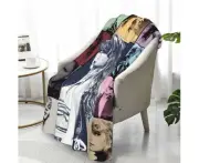 Soft Cozy Fla el Bla ket Couch Sofa Lightweight Music Bed taylor Plush Throw Bla ket 50X40i