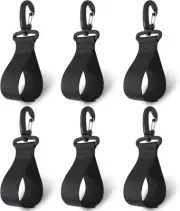 Kayak Paddle Holder, Board, Inflatable Boat Storage, Set of 6 Clip Holders