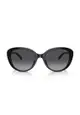 Coach Women's Cat Eye Frame Black Acetate Sunglasses - HC8348U