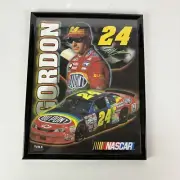 NASCAR FRAMED 8" x 10" Jeff Gordon Picture