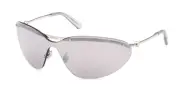 Authentic Moncler Sunglasses ML 0255-16C Ice Gray w/ Silver Lens "NEW" 0mm