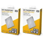 Western Digital 2TB 4TB 5TB 6TB My Passport Ultra Mac External Portable HDD WD