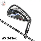 COBRA AEROJET Iron Club #5 Men's Elevate MPH 95 Steel Shaft S-Flex Crossline