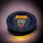 Decorative Tray Printed Plate Game Table Brain Joker Side Table AshTray