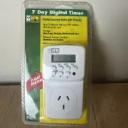 HPM D817/2DP 7 Day Digital Timer - Electrical Timer Brand New