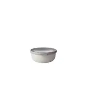 Mepal Multi Cirqula Food Bowl Container w/ Lid Round 750ml/25oz Nordic White