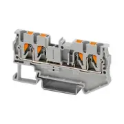 Phoenix Contact Feed-through Terminal Block Gray 3209578 800V 24A Gray 2,5-Quatt