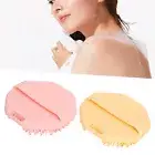 Body Shower Scrubber Brush Silicone Body Scrubber Gentle Exfoliation For Home