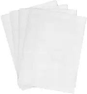 IsMwav 4 PCS 14 Count Plastic Mesh Canvas Sheet 14 CT Plastic Aida for -,Making Jewelry Organizer (11x8Inch) White