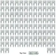 100x Mini Blade Fuse APM ATM 25A Amp Motorcycle Automotive Circuit Spade Set Kit