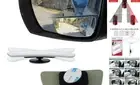 Blind Spot Mirror, Rectangular Shaped HD Glass Frameless Convex Rear View