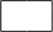 Projection Screens Portable Foldable Projector Screen 16:9 Polyester Suitable for Home Theaters Gatherings Offices HD Projection Screen Screen(72 inch Screen)