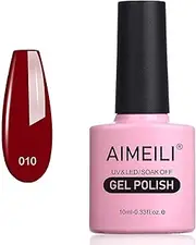 AIMEILI Soak Off UV LED Gel Nail Polish