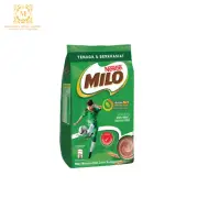NESTLE MILO Active-Go Chocolate Malt Powder Soft Pack 900g - Halal Certified