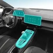 Kaecad Car Interior Film Dashboard Piano Board Shift Center Console Anti-Scratch Transparent TPU Protection Film,for Lotus Emira 2022-2024 (GPS Navigation)