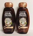 2 Bottles Garnier Whole Blends Smoothing Shampoo with Coconut Oil & Cocoa Butter