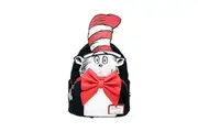 Dr Seuss Cat in the Hat Faux Fur Cosplay Plush Backpack 23x26cm 12y+