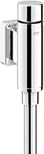 GROHE Rondo 37339000 Pressure Flush for Urinal (1/2 Inch, Durable Surface, 1.0-4.0 litres), Chrome
