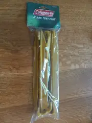 Coleman 9” ABS Tent Stakes 6PK No Slip Hooks