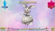 ⚔️Non-shiny Magearna 6IV️Pokémon Sword Shield HOME (Legal)