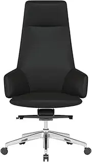 Stable Leather Wear-Resistant Desk Chair，Home Comfortable Sedentary Boss Office Chair，Ergonomic Executive Swivel Computer Chair Mobile