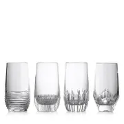 Waterford Mixology Highball, Mixed Set of 4