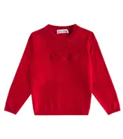 [Bonpoint] Bonpoint Garcin logo wool sweater Y 14 red