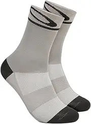 [Oakley] Men's Cadence Socks, Cement, Large