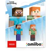 Nintendo amiibo - Steve & Alex (Super Smash Bros.)