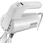 Digital Electric Hand Mixer, 5-Speed, 200W Portable Handheld Mixer