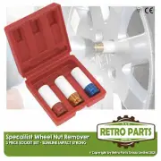 Wheel Nut Bolt Removal Socket For Nissan. Deep Stud Tool Set 17-19-21mm (for: Nissan)