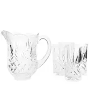 Godinger Dublin Crystal 5pc Highball & Pitcher Set