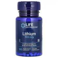 在飛比找iHerb優惠-[iHerb] Life Extension 鋰，1,000