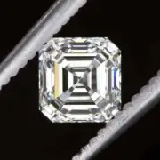 Lovely Shine Loose Asscher D Color 2 Ct Lab Grown Diamond VVS1 Clarity Certified