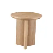 Raimon Furniture Bexley Classic Wooden Veneer End Lamp Side Table Natural