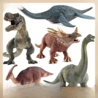 在飛比找ETMall東森購物網優惠-動物侏羅紀恐龍模型系列 仿真霸王龍恐龍世界多款靜態玩具模型