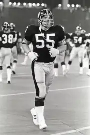 Offensive Tackle Jon Kolb Of The Pittsburgh Steelers Nfl 1976 OLD PHOTO