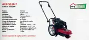 Trimmer A Wheels To Push Attila AXB5616F Headshell A 4 Wires 160 Cc