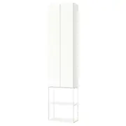ENHET storage combination, white, 60x32x255 cm