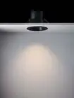 Beacon Lighting Flare LED Recessed Tri Colour Cut Out 90mm Downlight in Black