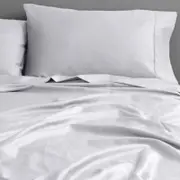 Canningvale Palazzo Royale King Sheet Set - Crisp White