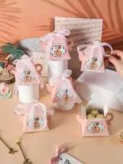 A Set of 6 Teapot Shaped Packaging Boxes - New