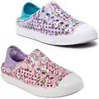 Skechers Kids Water Shoes Machine Washable Memory Foam Girls Childrens Trainers