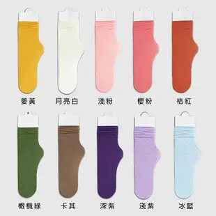 超薄透氣糖果堆堆襪 (0.5折)