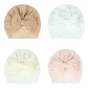 Hospital Hat Infant Toddler Kid Hat Big Hair Bow Top Knot Head Wrap Lace Hat