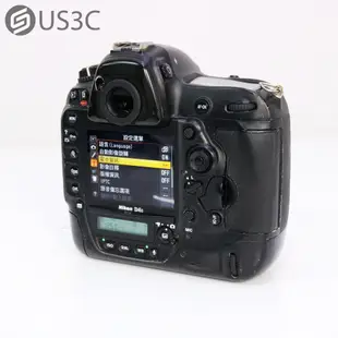 【US3C-小南門店】公司貨 尼康 Nikon D4S 單機身 1620萬像素 靜音拍攝 全片幅 防塵防水 11 fps連拍 雙卡槽 二手相機 單眼相機