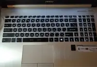 在飛比找Yahoo!奇摩拍賣優惠-*蝶飛* 微星 msi pe60 6QE-822TW 鍵盤膜