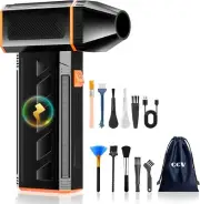 Compressed Air Duster - 130000RPM Electric Air Duster for Cleaning Keyboard&PC 3