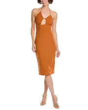 Rare London Strappy Midi Dress